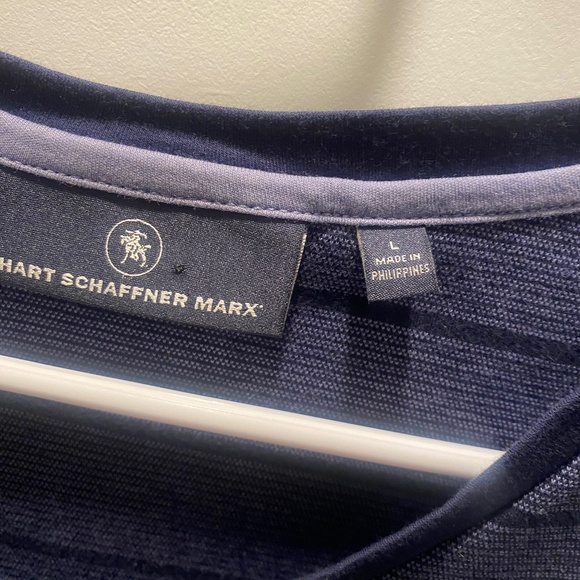 Hart Schaffner Marx Shirt Size L, Worn Once - Picture 3 of 3